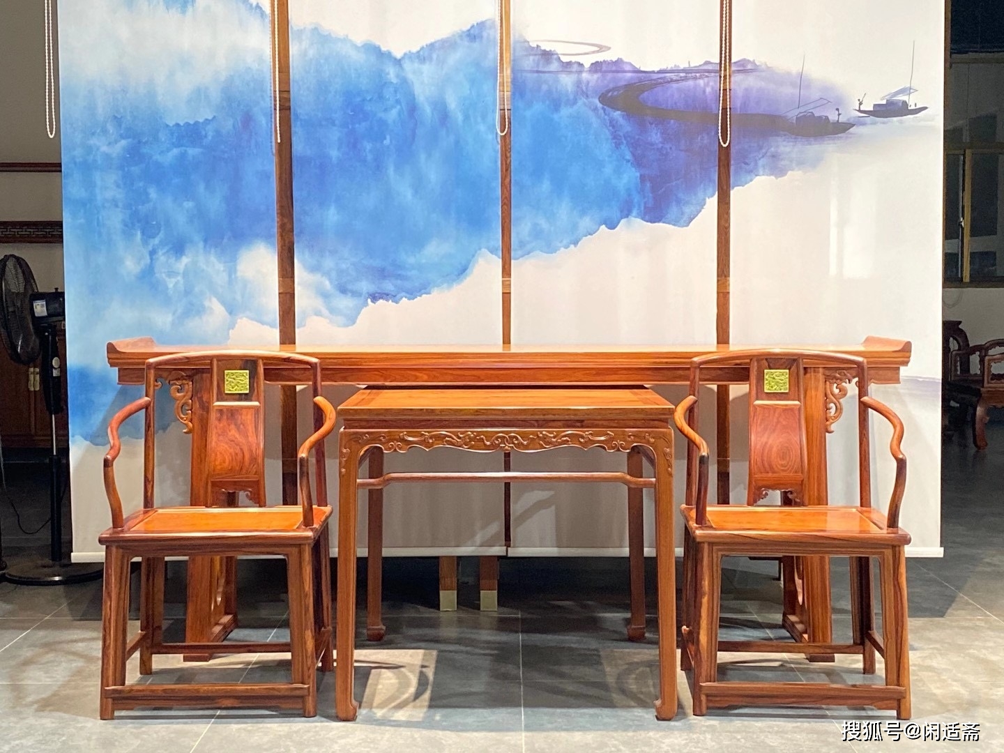 庄严秀气,明式中堂,中式红木家具