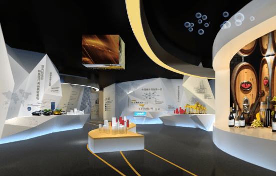 山水工装公司丨苏州工业园区物流园展销展厅设计