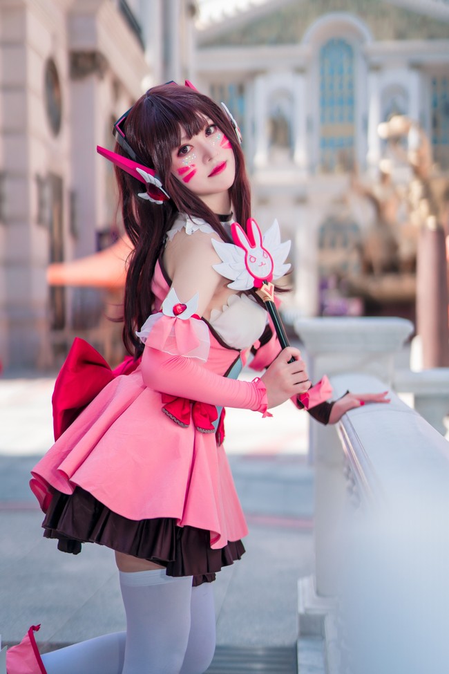cos:守望先锋,场照 dva