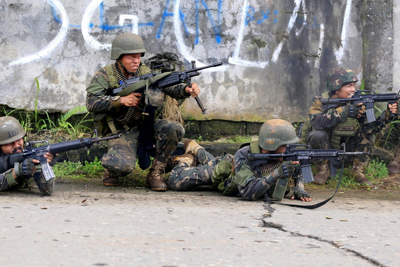 精锐尽出,特种部队悉数登场,2017年菲律宾的马拉维战役