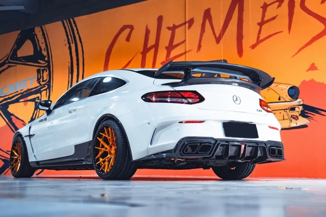 cmst 奔驰c coupe改装清单cmst外观空力套件 建议市场零售价/rmb前杠