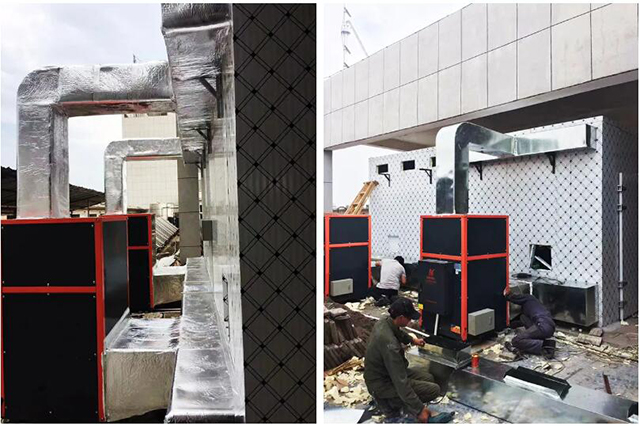 它可以一次就可以烘干500公斤的衣物,在30分钟内将烘房内温度提升到45