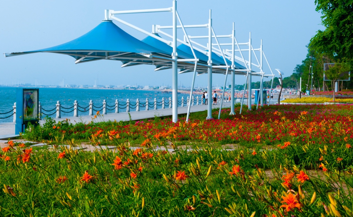 白沙湾海滨公园图片图片