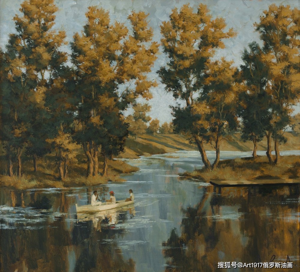 art1917画家推介生动的画面色彩充满诗意之美