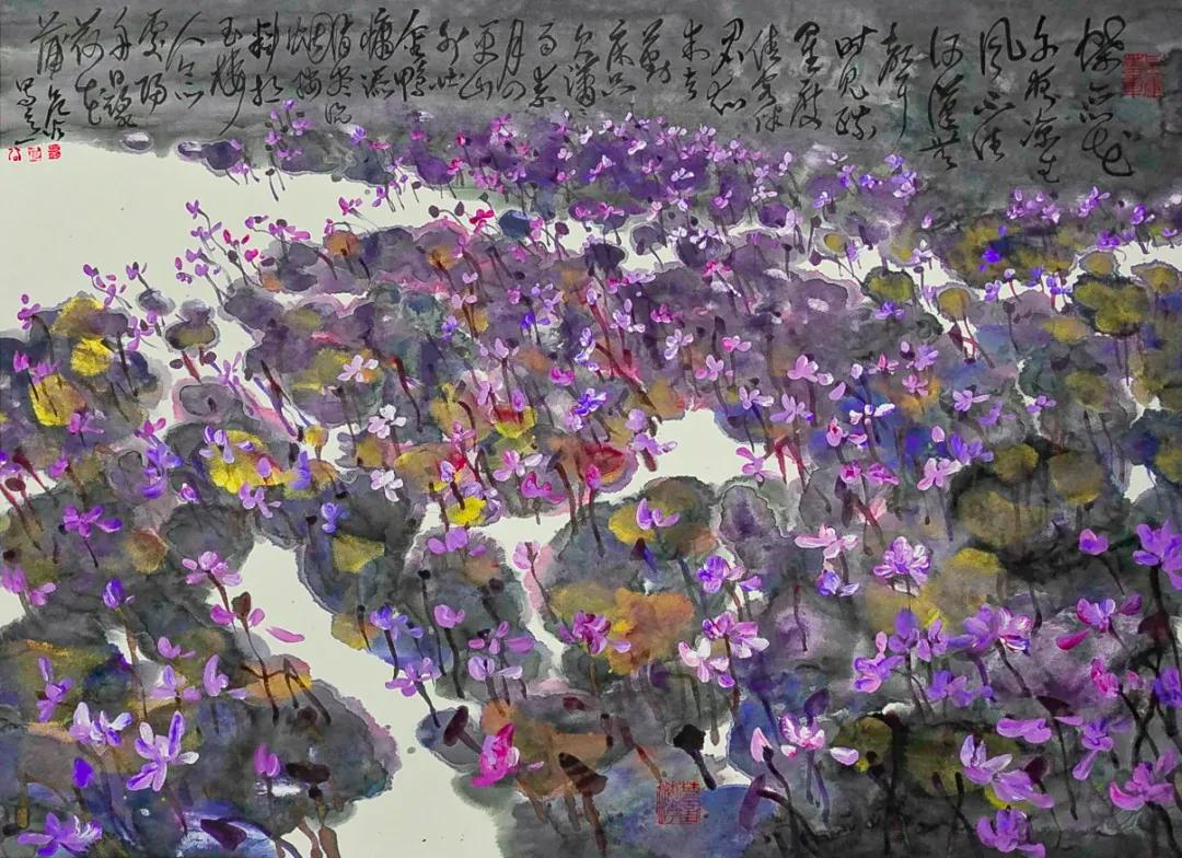 《似醉似醒荷塘梦》——聂危谷作品展即将开展