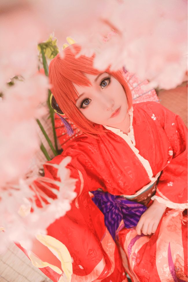 cos银魂想要变得强大的神乐