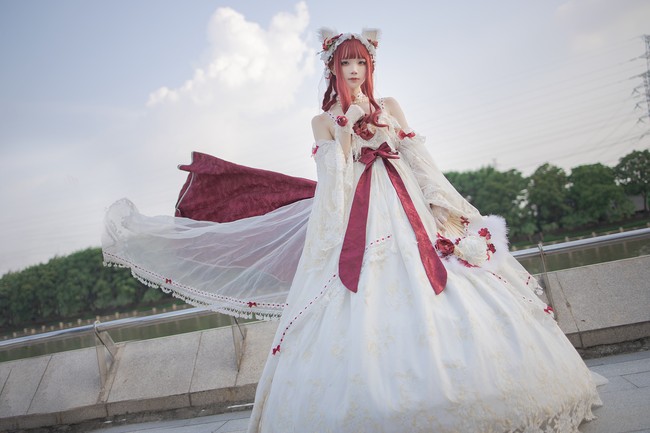 lolita装扮,夏悟茶四周年花嫁