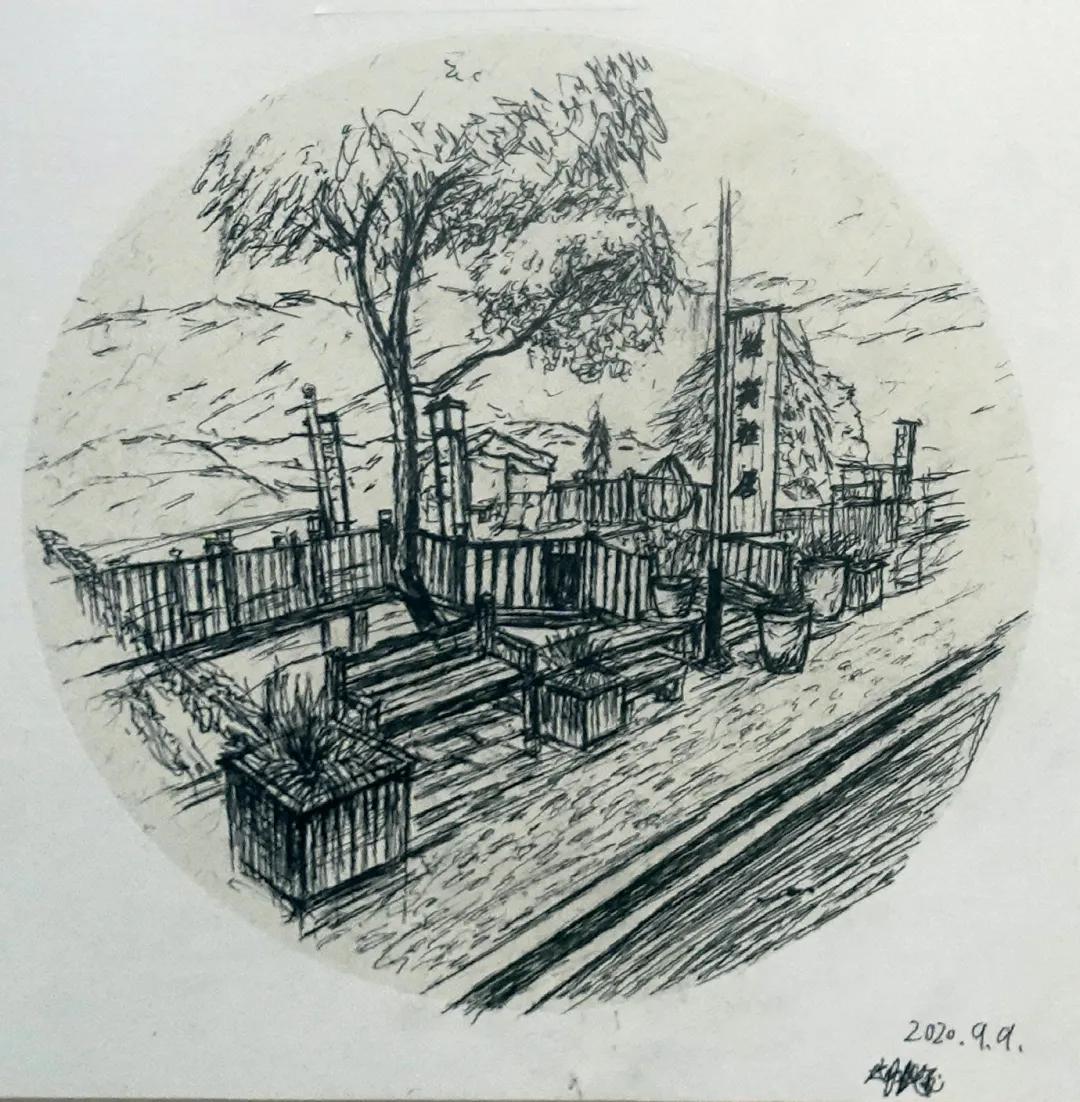 壹扬艺术石板岩写生活动学生优秀作品61速写篇