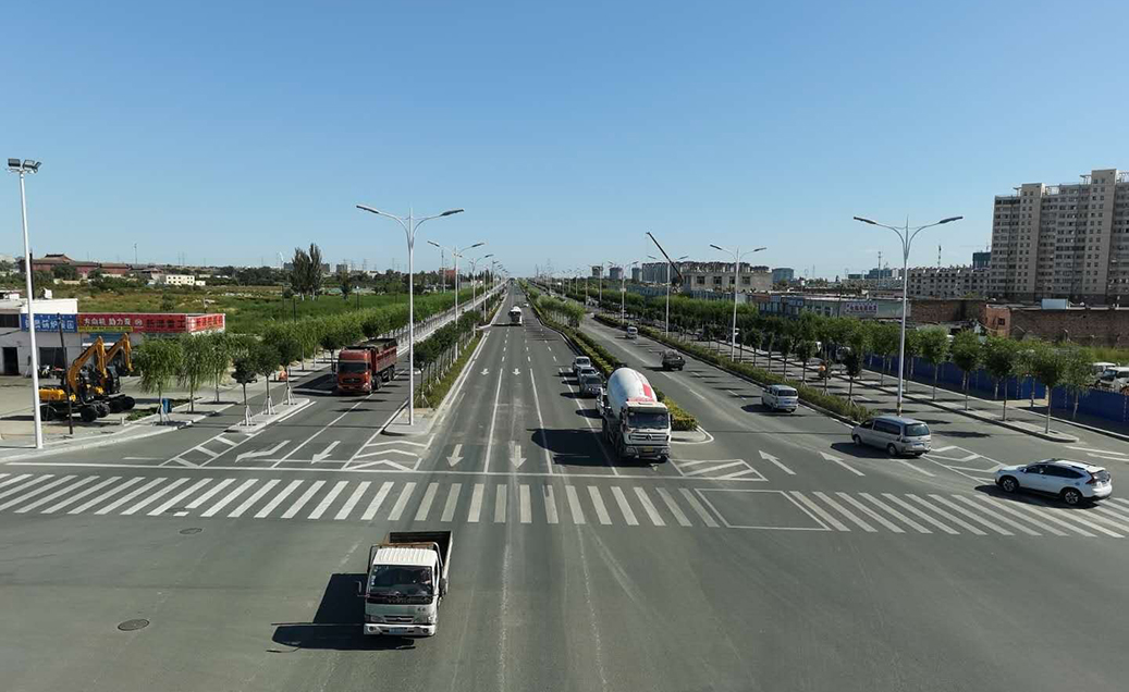包头市110国道改造工程顺利竣工通车
