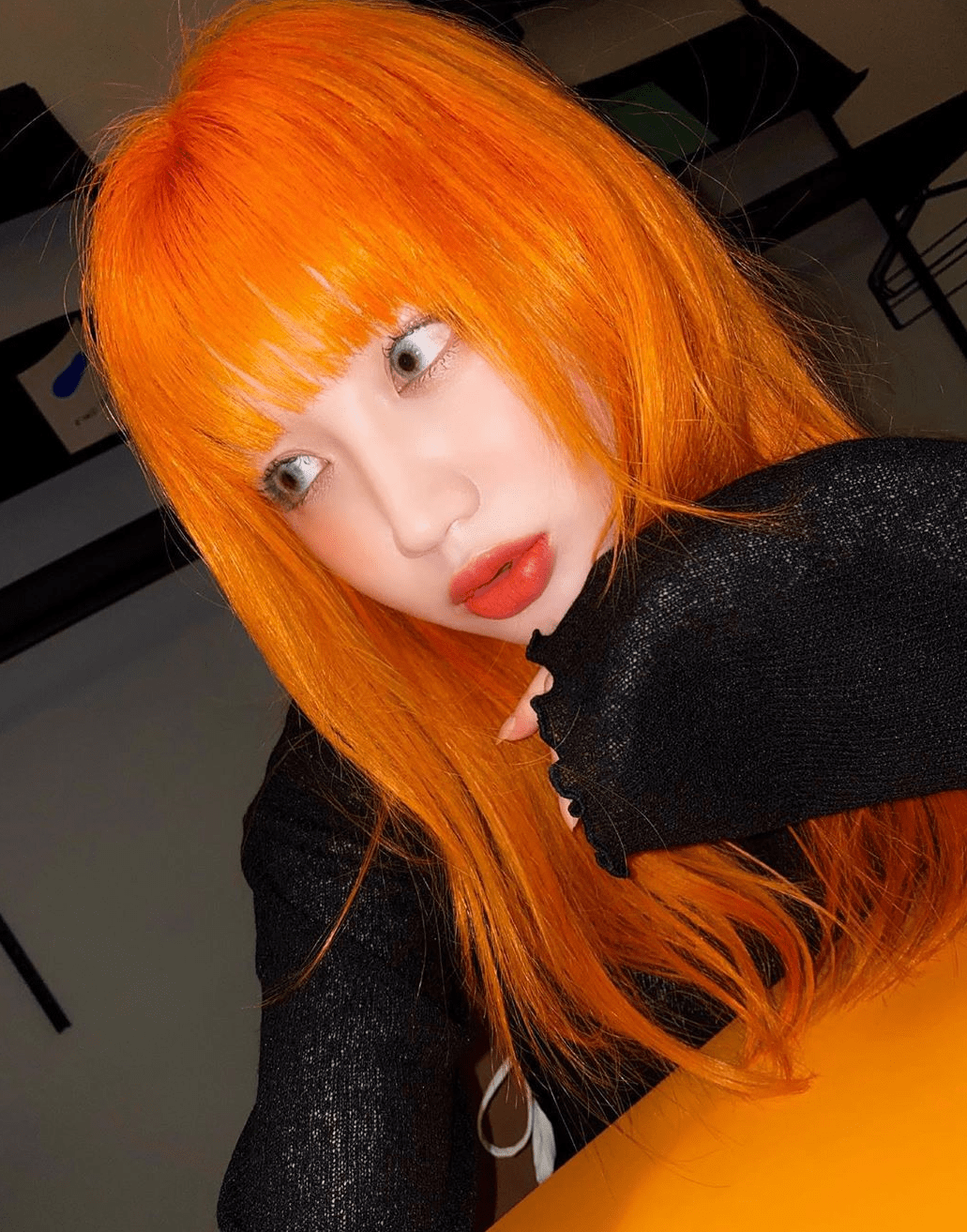 回头率超高的橘色系发色