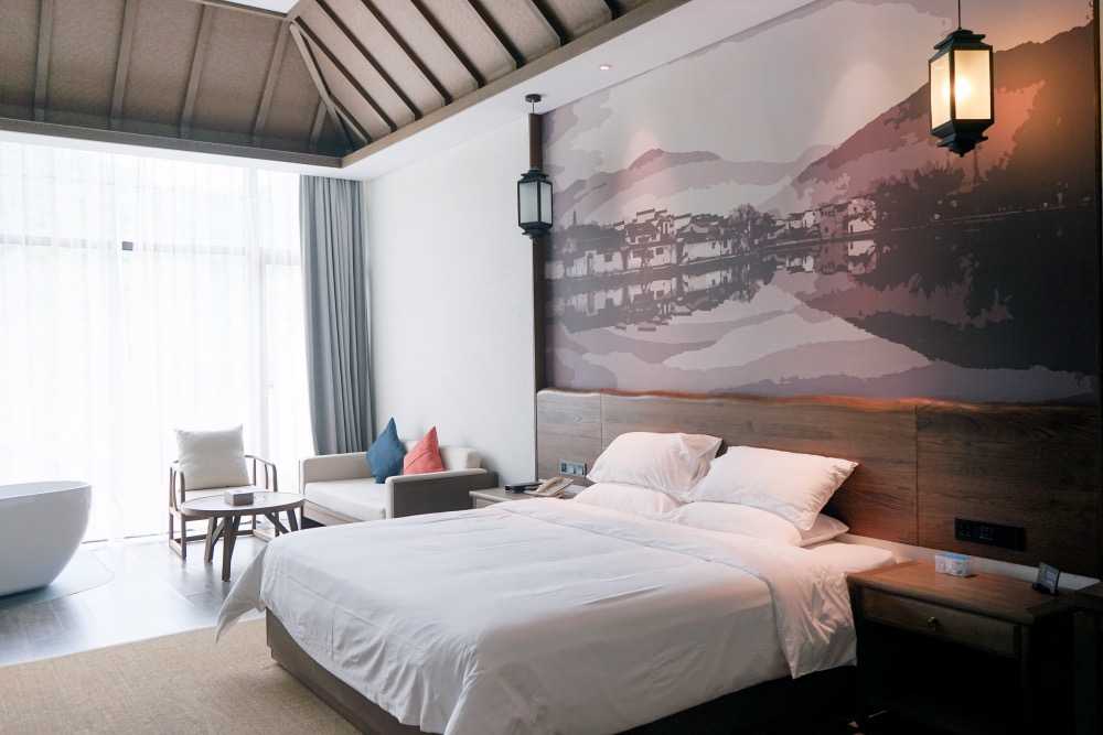 江西婺源藏在田园水墨画里的徽派轻奢民宿阅徽堂