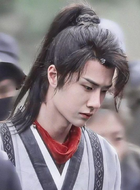 六位男星"高马尾"古装,肖战邓伦上榜,看到最后一位:一眼万年