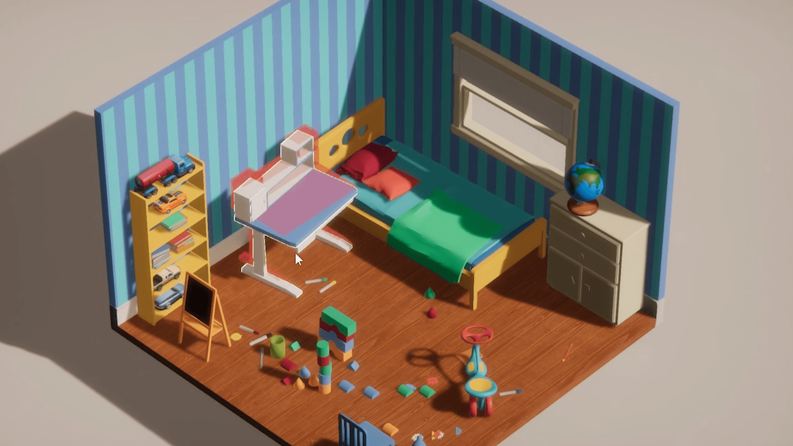 一款想让你喊"妈"的游戏 收拾房间模拟器