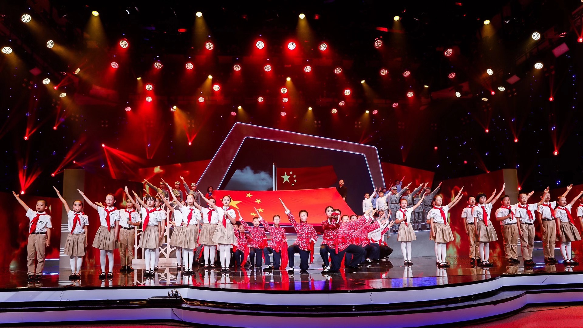 2021炫动中国少儿春晚在广州广播电视台600平演播厅圆满收官