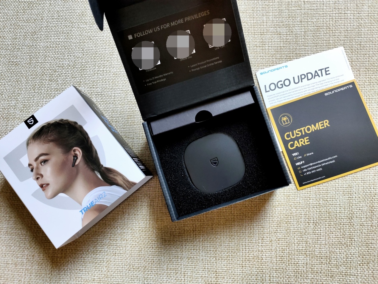 随身的黑胶音质soundpeats泥炭trueair2蓝牙耳机体验