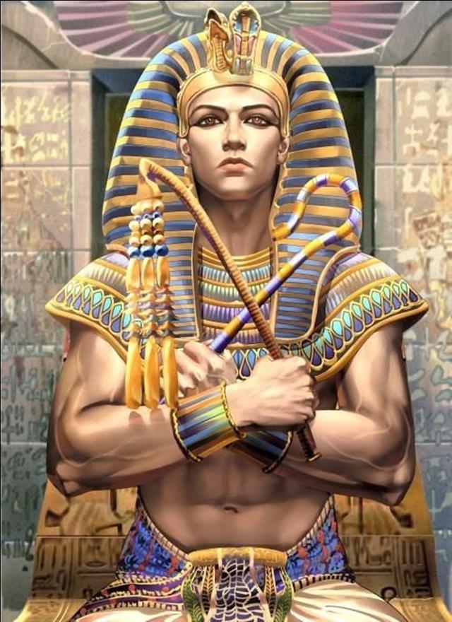 埃及法老全身图片