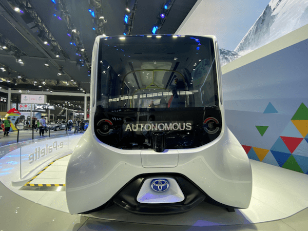 丰田的氢能源电动车