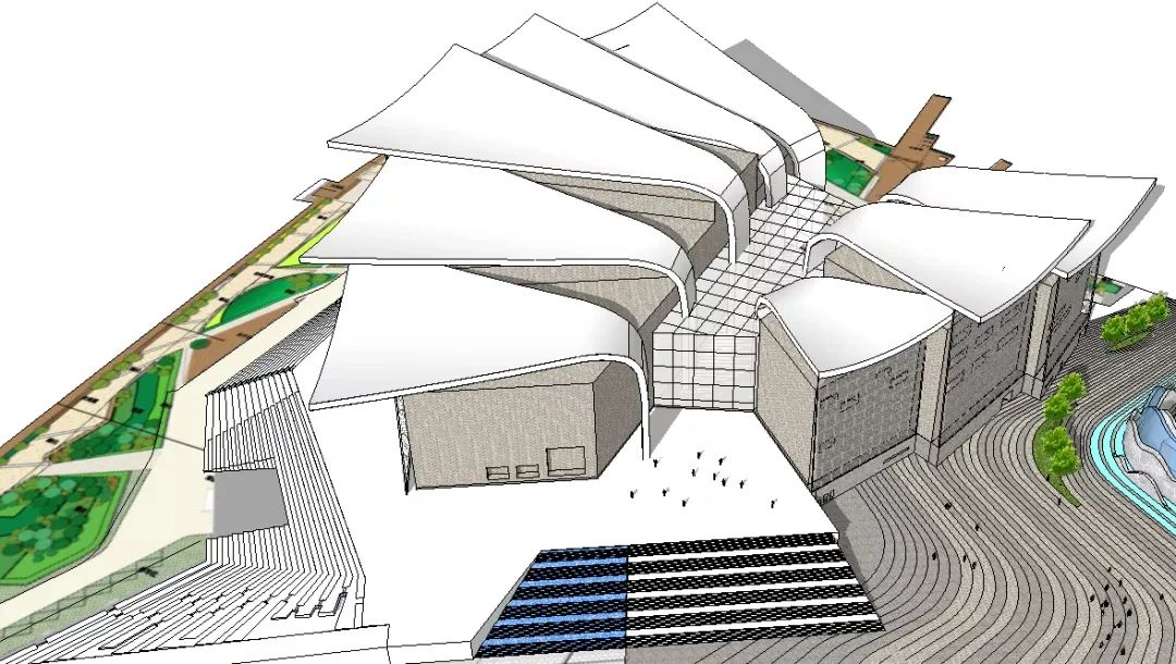 设计素材文化博物馆建筑设计方案附cadpdfsu文本