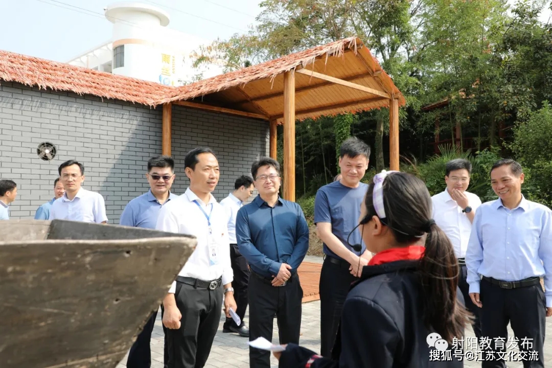 射阳县乡村小规模学校改善提升工作代表盐城市接受省厅调研