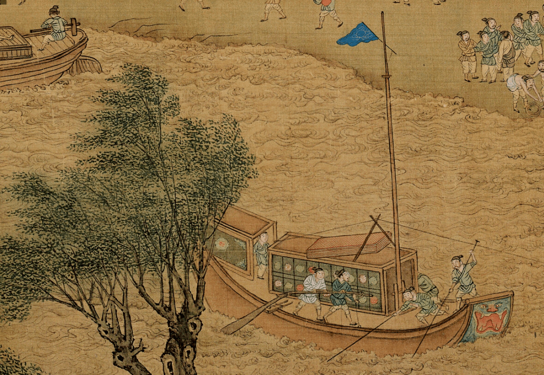 双节出门大型"人山人海现场",和古画里的人一样多!_古代人