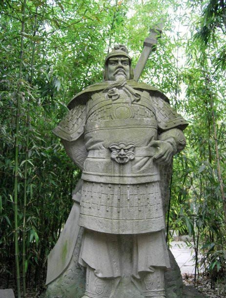 (图为魏延雕像)魏延是蜀汉历史上著名的将领之一,可以说继关张马黄赵
