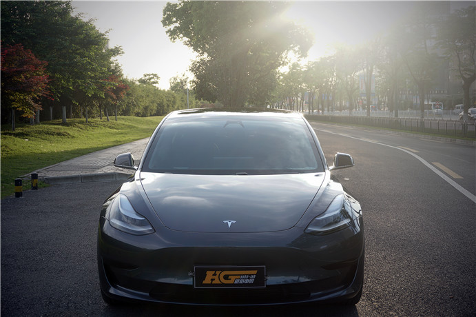 特斯拉施工hexis透明膜隐形车衣tpu漆面保护膜