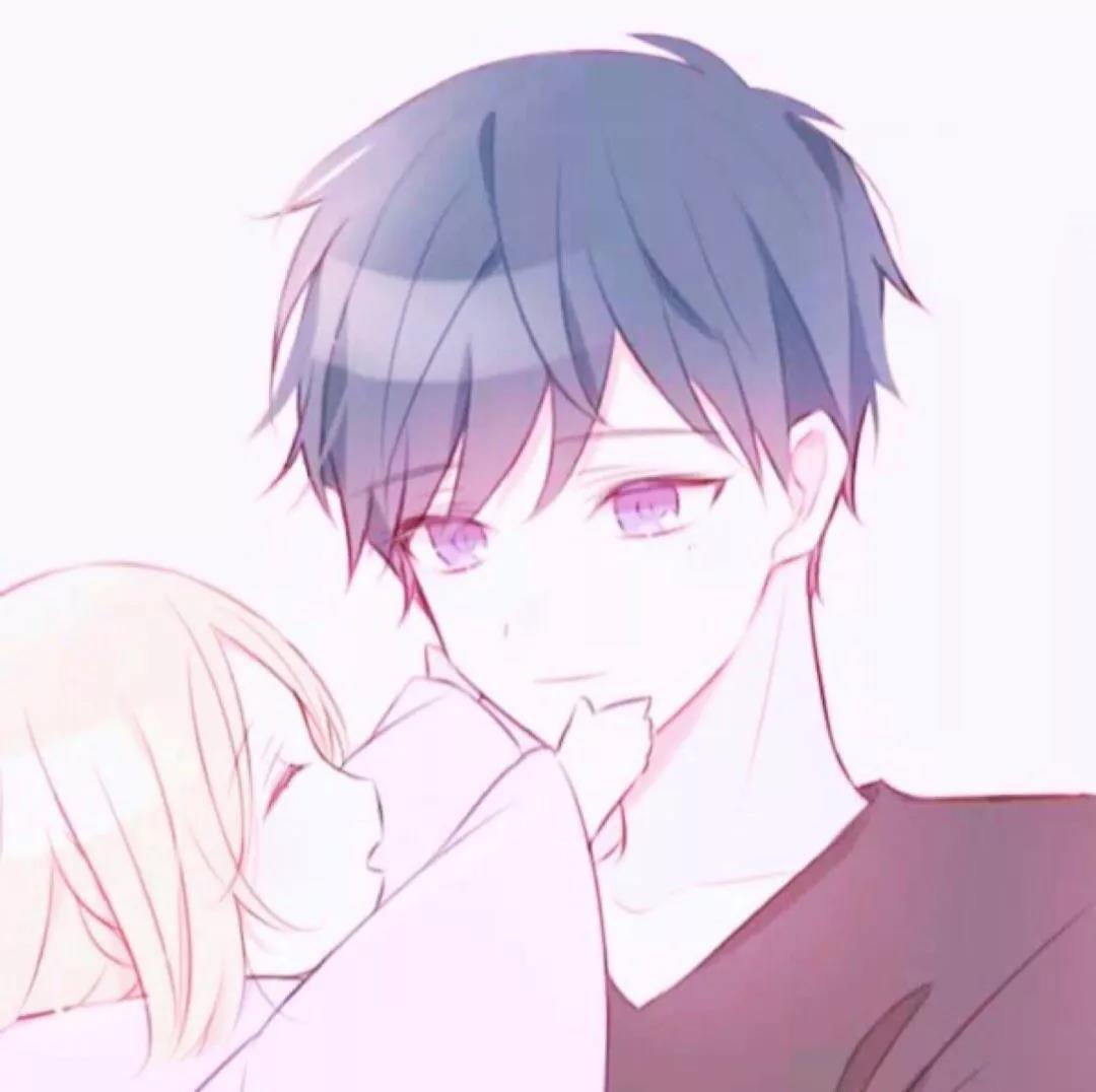 情侣头像爱是积累来的其实离开也是