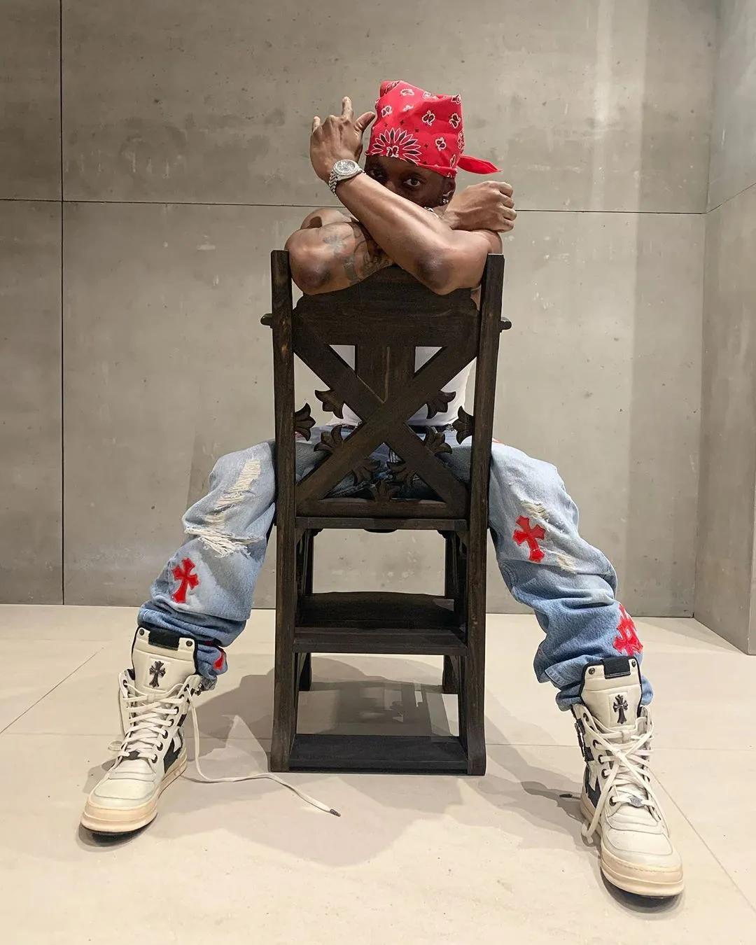 bloody osiris 上身 gallery dept 的牛仔裤