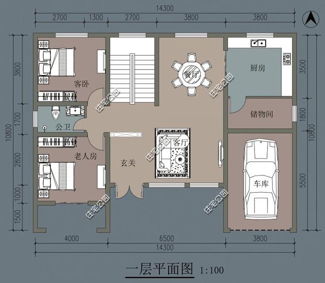 原創農村建房開間14米進深10米坐北朝南能建什麼樣的別墅