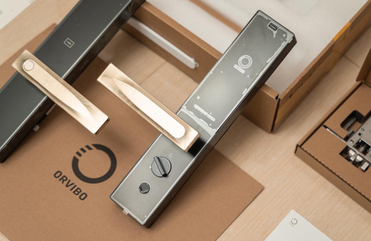 高颜值,开启你的智能家居体验,欧瑞博智能指纹锁s2