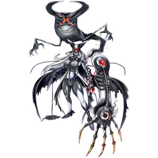 原创黑暗的魅力,为大家介绍几只完全体获得x抗体的黑暗系数码兽