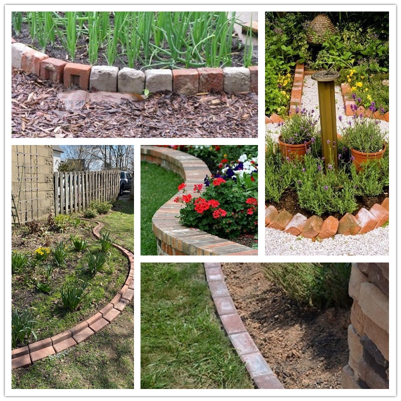 红砖不老老实实砌墙,错位码墙,中间留圆洞,路过的人都夸有创意