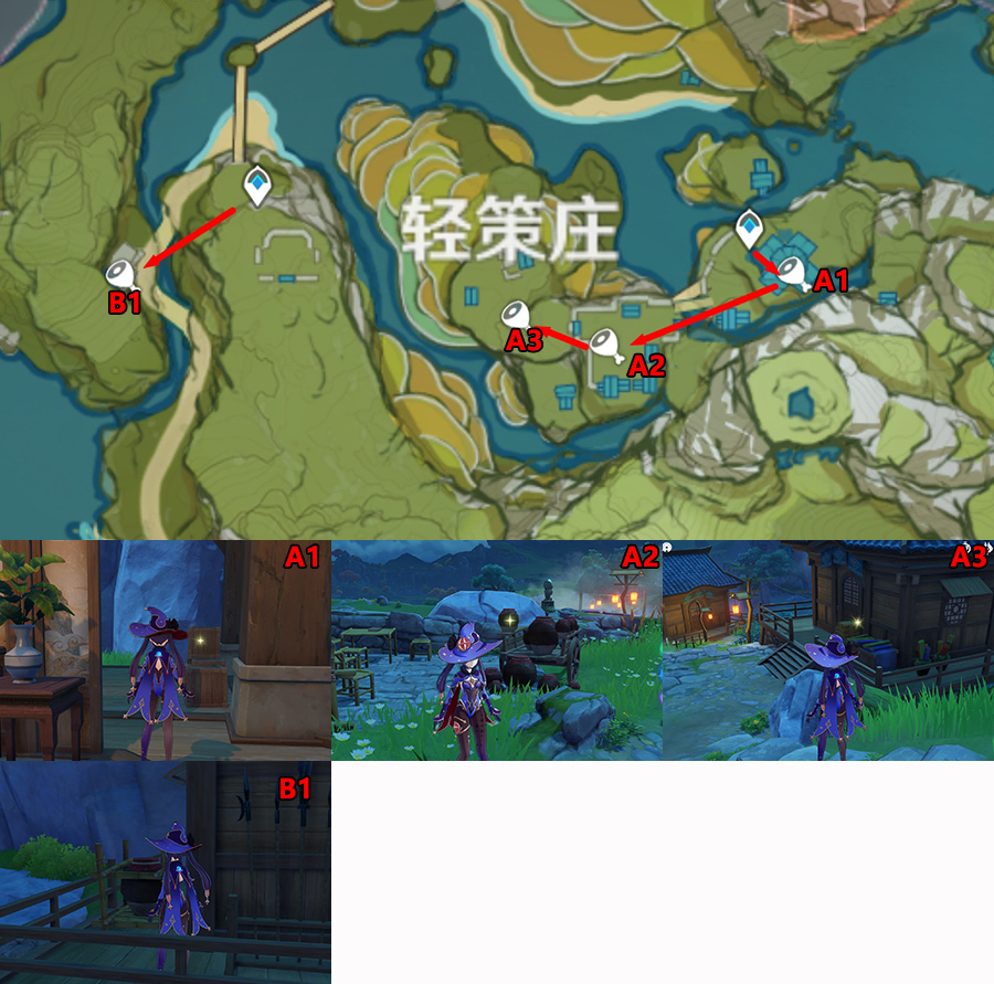 原神日常跑图攻略按图索骥半小时扫荡圣遗物狗粮