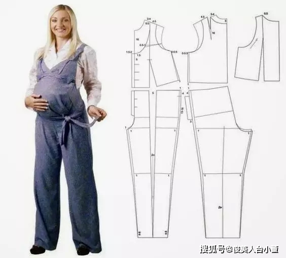 外套|俊美人台小董/国外大牌服装纸样及裁剪图整理推荐