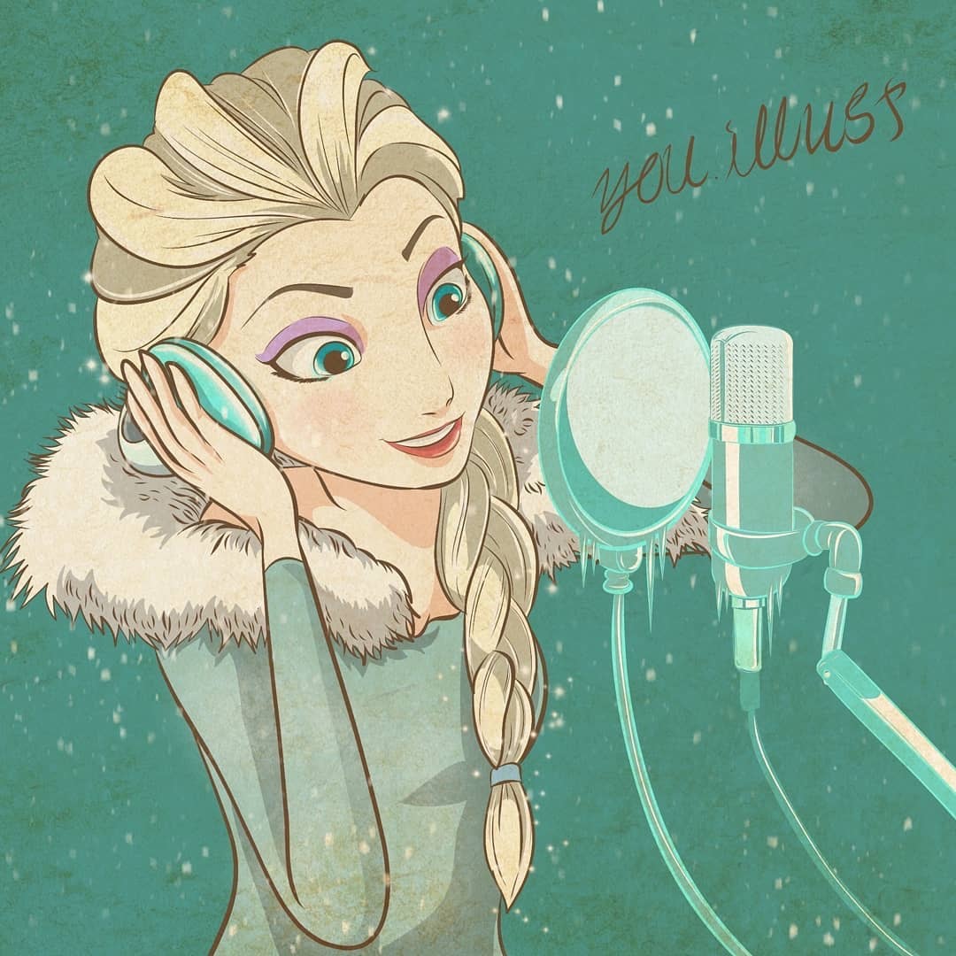 迪士尼公主都会唱歌,但谁才像超级巨星?乐佩的小龅牙有点减分