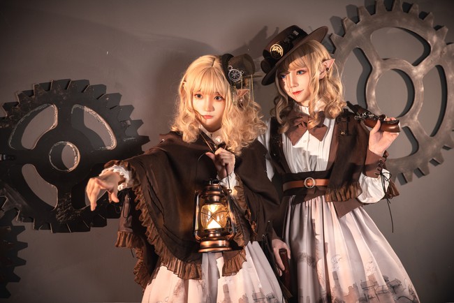lolita装扮:机械纪年,蒸汽朋克_手机搜狐网