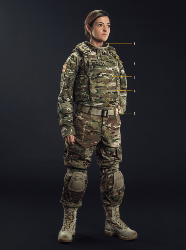 优先解决野外小便问题美国军方决定大力推动女兵防弹衣改革