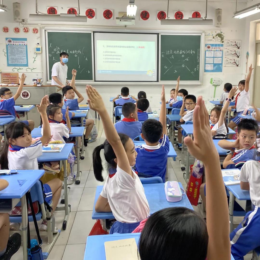 水情教育 | 深圳市坪山区坪山中心小学开展水情教育进课堂宣传活动