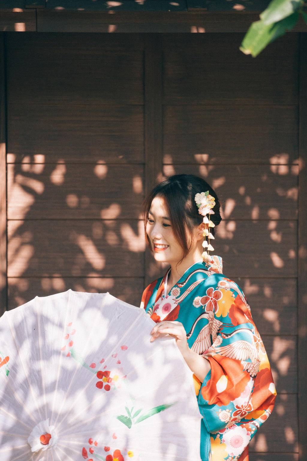 人像摄影组图和服写真拍摄