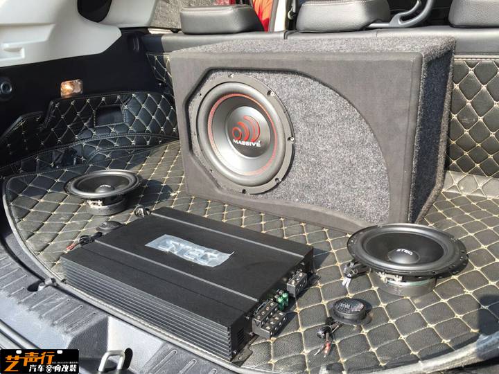 前面隔音右中低音安装后左隔音史泰格功放安装低音安装想要了解更多