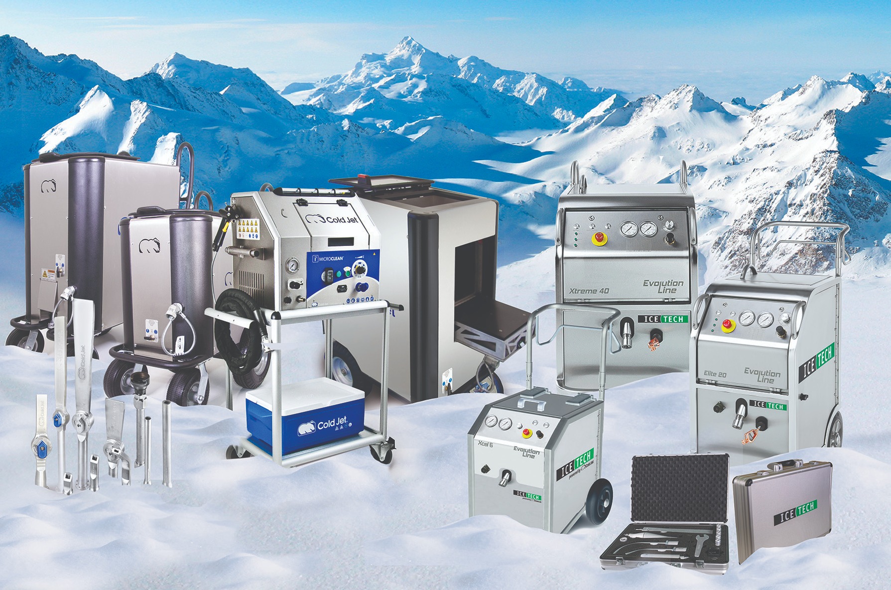 酷捷干冰清洗机干冰清洗模具油污