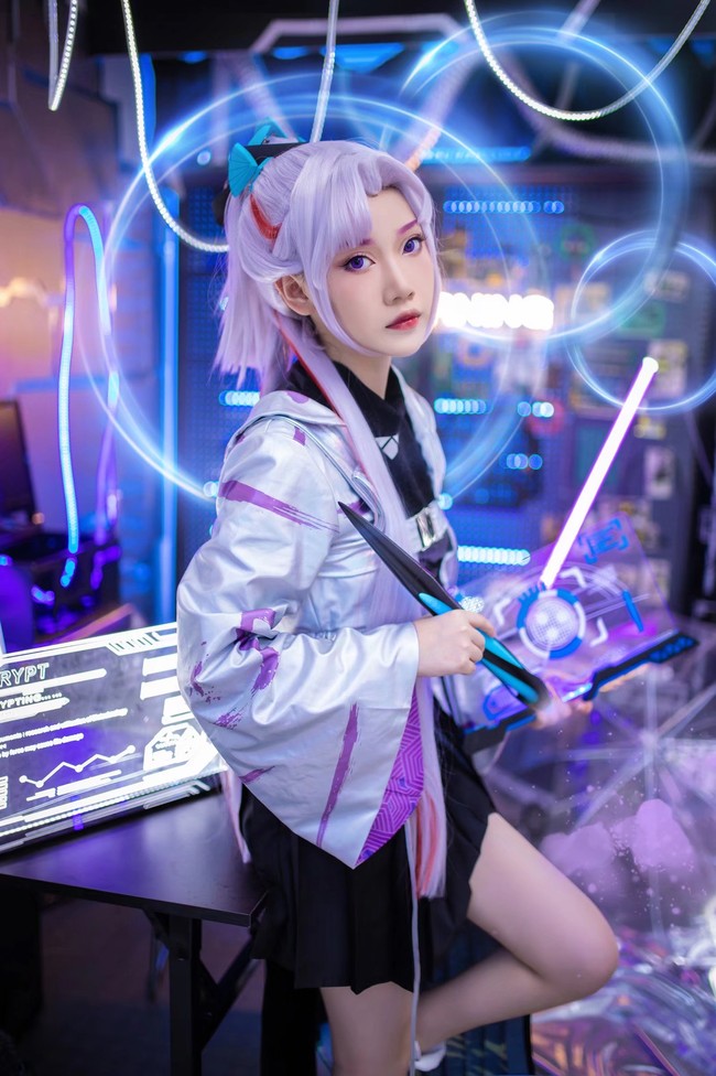 cos:上官婉儿天狼绘梦者,满满科技感!