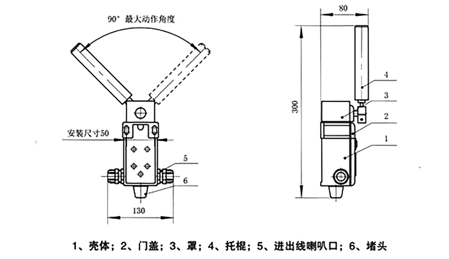 该传感器适用于煤矿井下,露天煤矿,选煤厂等工作场所,与带式输送机