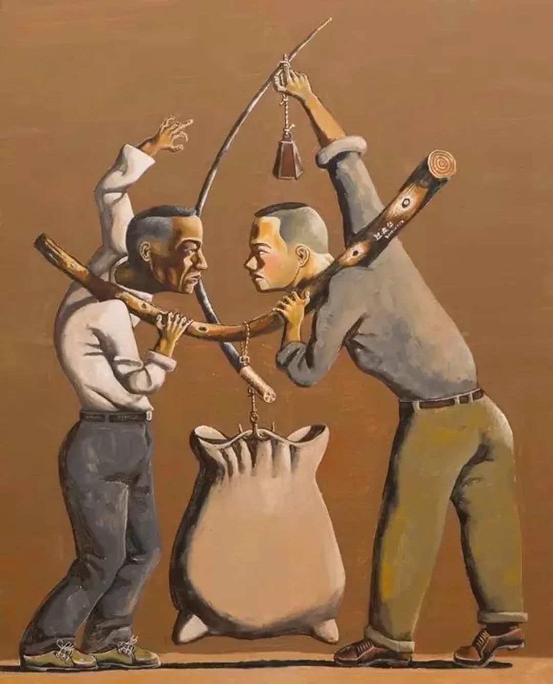 农民画家熊庆华是个没有希望的追梦人,但绘画让他实现了人生价值_作品