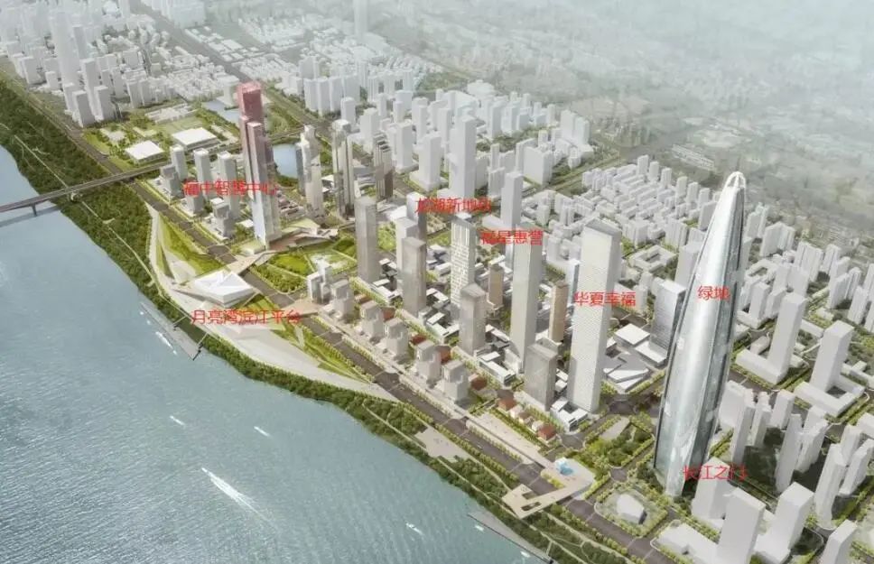 武昌滨江商务区加快发力,徐家棚,杨园双核心初现!