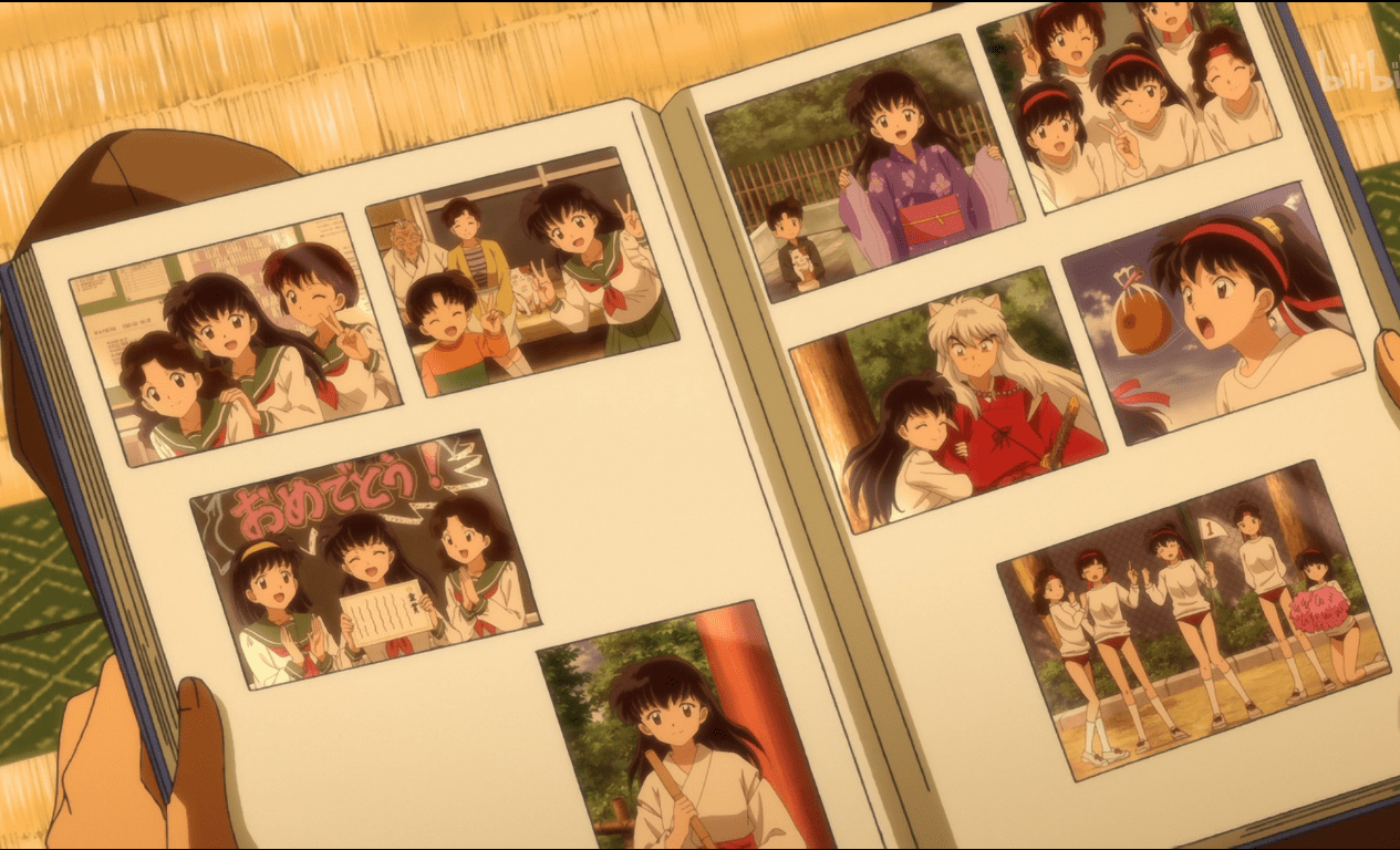 半妖的夜叉姬:终于看到长大后的玲了,但却深深地沉睡在时代树里!