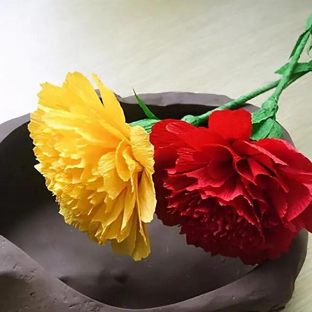 diy手工仿真花丨以假乱真的皱纹纸,有它,鲜花再贵也不怕!(内附教程)