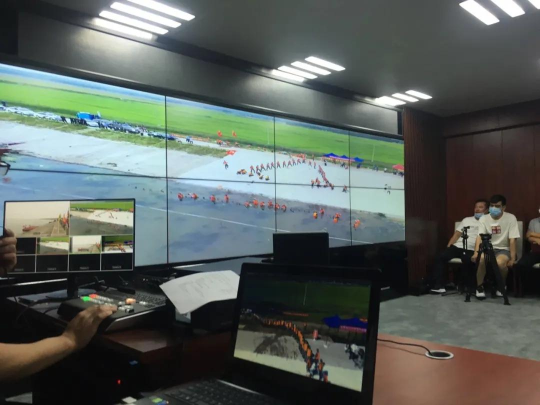 吉林省松原市2020年防汛抢险救援应急演练直播