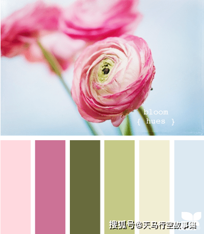 配色方案色彩搭配大全春天篇