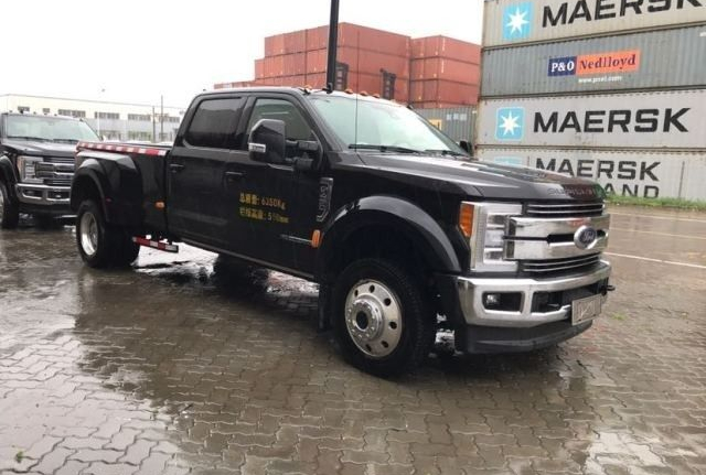 最强大 最智能 最实用 福特f350柴油六轮皮卡实拍